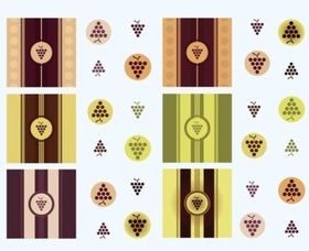 Wine Labels vector