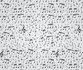 Musical Notes Pattern vectors graphics