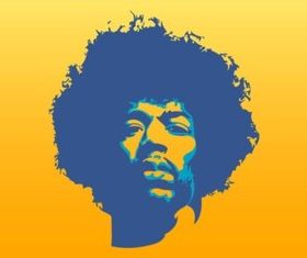 Jimi Hendrix vector