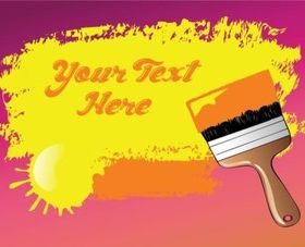 Paint Background vector graphics