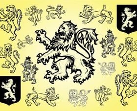 Lion Vectors Illustration