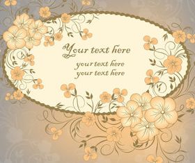 Elegant Flower background 03 vector