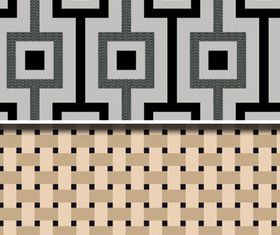 Fabric pattern vectors graphic