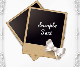 Floral with frames background 13 vector