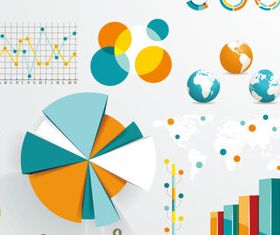 Infographics template 5 vector