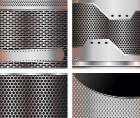 Metal background 2 vector material