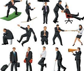 Different Business people vector design