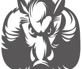 Animal Silhouettes set 16 vector