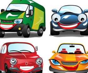 Car icons 2 vector