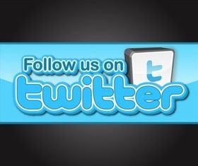 Follow Us On Twitter vector