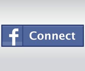 Facebook Connect Button vector