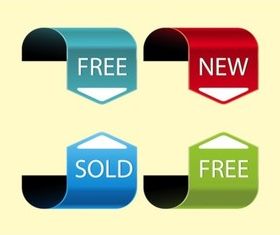 Promotion Arrows vector material