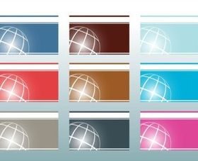 Visiting Cards Graphics vector