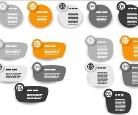 Creative Option Elements design vectors