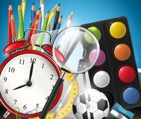 School Backgrounds vector