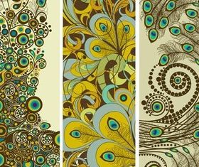 Floral Banners free vector design