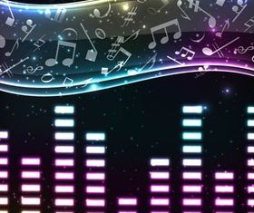 Music Style Backgrounds art vector