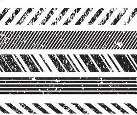 Grunge Style Borders art design vector