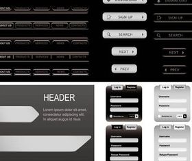Web Elements vector design