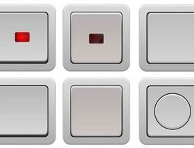 Electrician objects vectors graphics