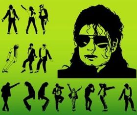 Michael Jackson Vectors Illustration