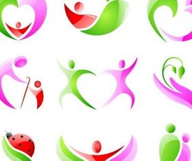 Human Logo free vector