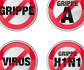 Red Symbols free vector