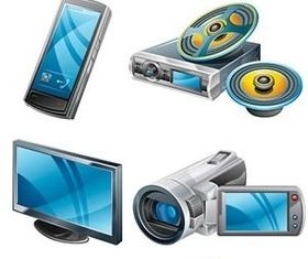 High quality digital products vector