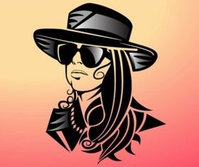 Lady GagPortrait vector