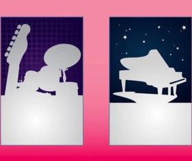 Party Posters Templates vectors