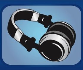 Wireless Headphones vectors graphics