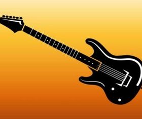 Electric Guitar Footage vector
