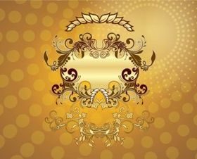 Gold Decoration vector