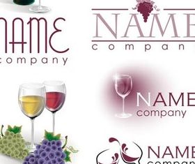Different Wine Logo vector
