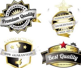 Royal Quality Vintage Labels art vector
