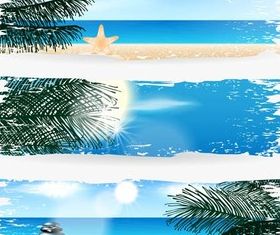 Summer Banners vectors
