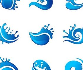 Shiny Water Logo vector