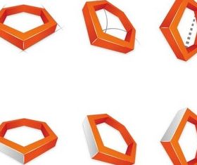 Geometrical Logotypes creative vector