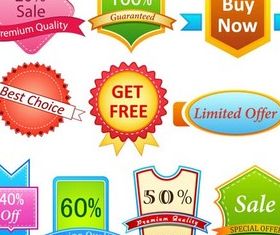 Color Sale Vintage Labels art vectors graphic