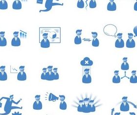 Business Various Icons art vectors material