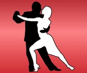 Tango Couple vector graphics