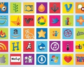 Social Networking Graphics vector