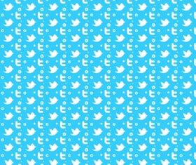 Twitter Pattern vector