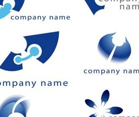 Company Color Logotypes art vector set