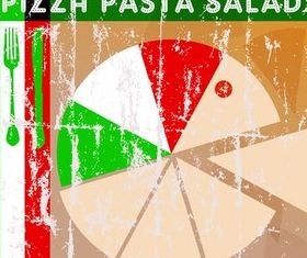 Italian Food Backgrounds art vector