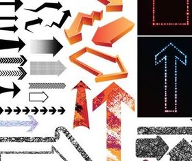 Grunge Arrow free vector graphics