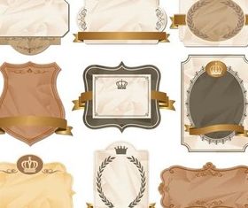 Shiny Labels graphic vectors