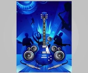 Party Poster Template vectors graphics