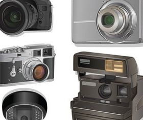 Different Cameras free vectors