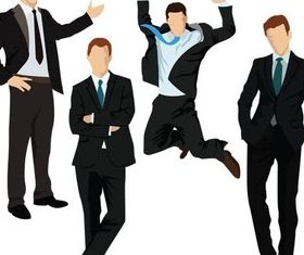 Businessman graphic vector